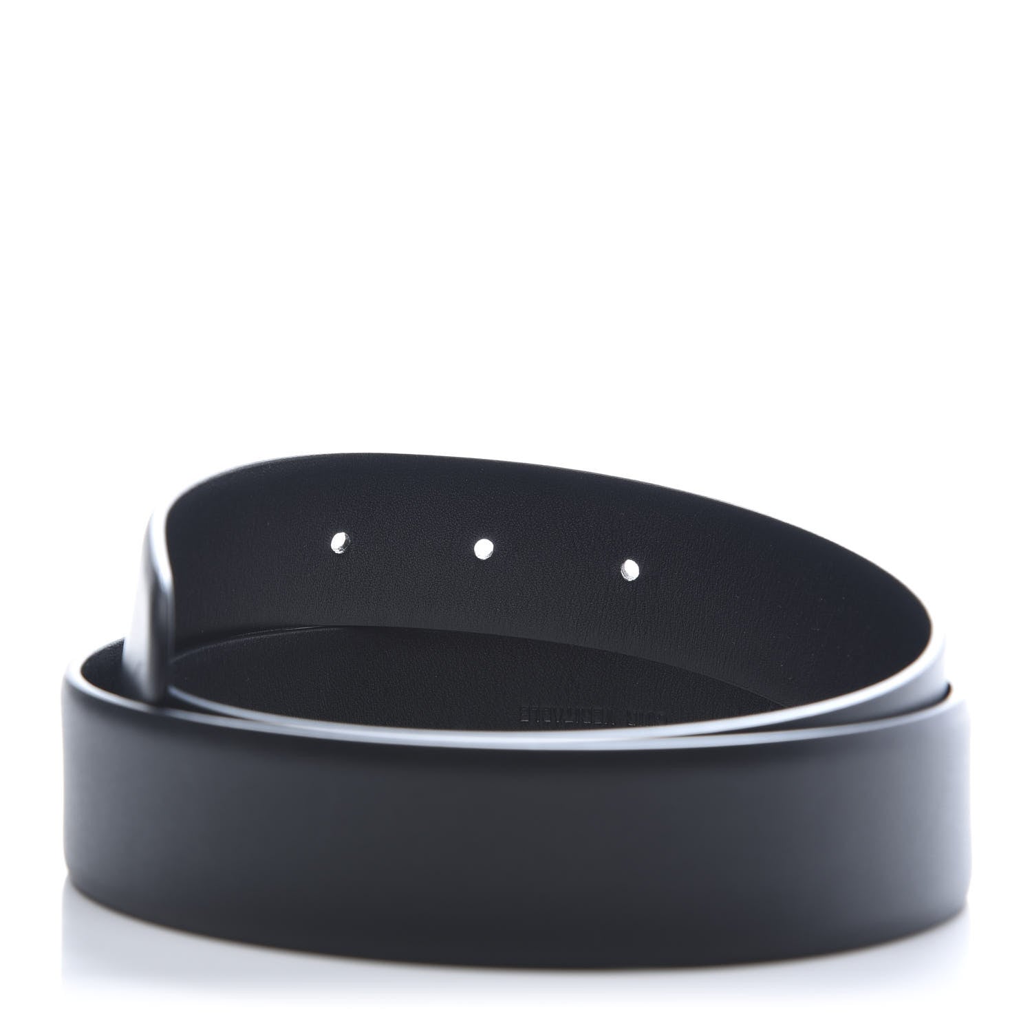 Chanel Calfskin Crystal Pearls Coronation CC Belt 80 32 Black 4 of 6