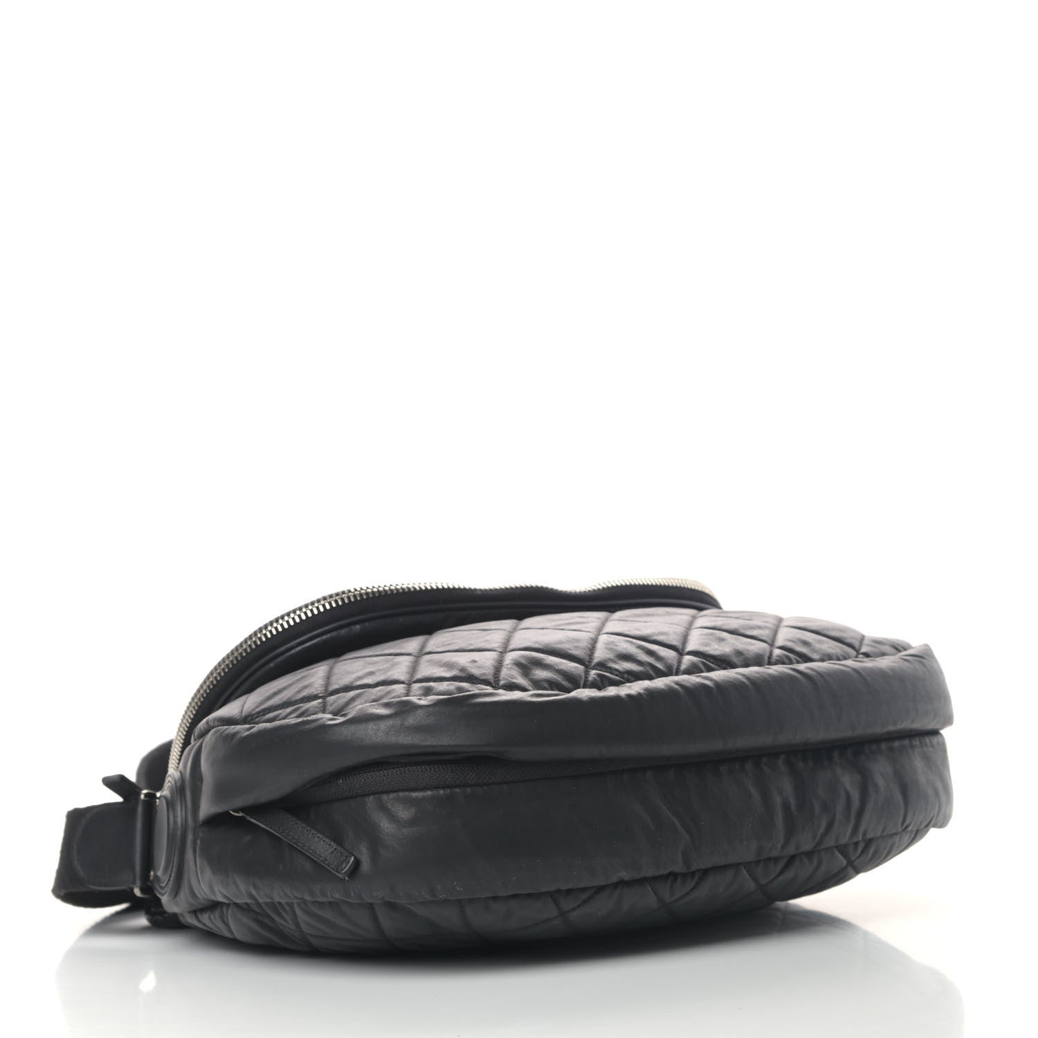 Chanel Nylon Quilted Coco Cocoon Messenger Black 3 of 4