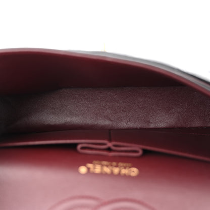 Chanel Lambskin Quilted Medium Double Flap Black 5 of 11