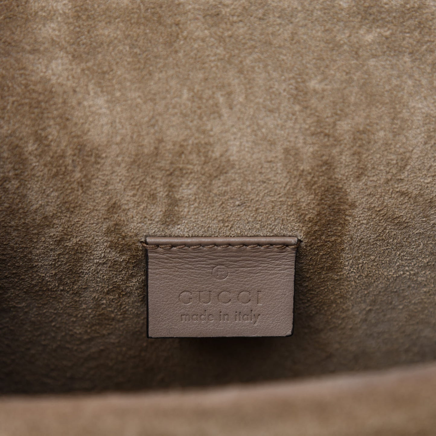 GG Supreme Monogram Mini Dionysus Shoulder Bag Taupe