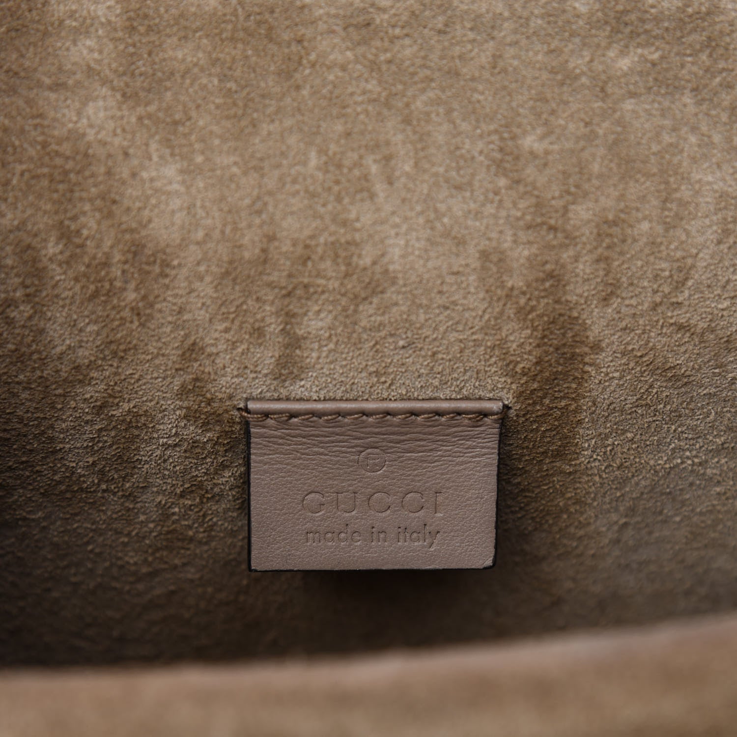 Gucci GG Supreme Monogram Mini Dionysus Shoulder Bag Taupe 8 of 10