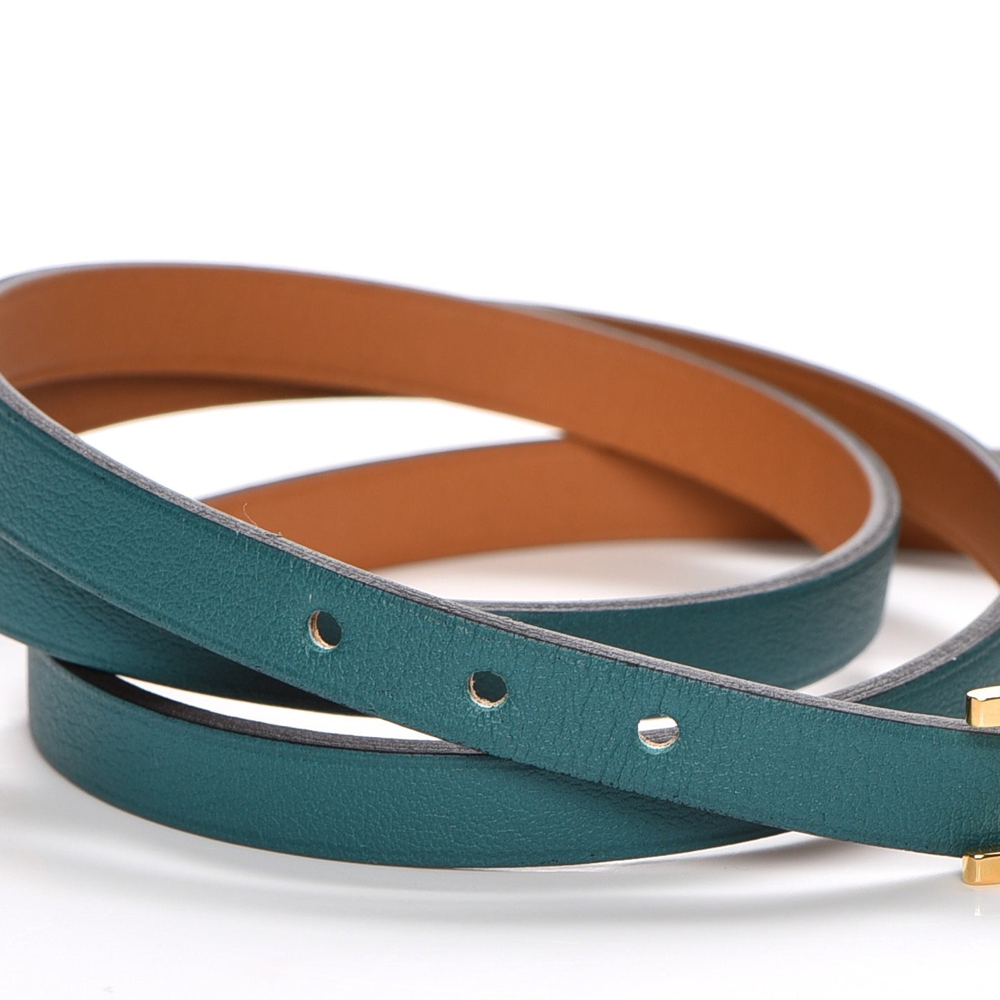 Swift Hapi 3 MM Triple Tour Wrap Bracelet Malachite