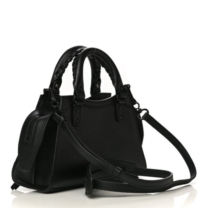Balenciaga Smooth Calfskin Neo Classic Black Hardware Mini City Black 3 of 14
