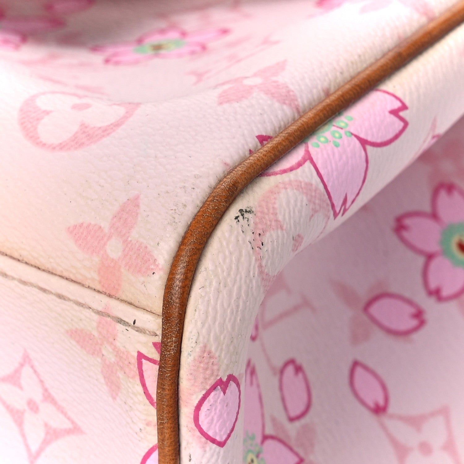 Louis Vuitton Monogram Cherry Blossom Sac Retro Pink 7 of 15