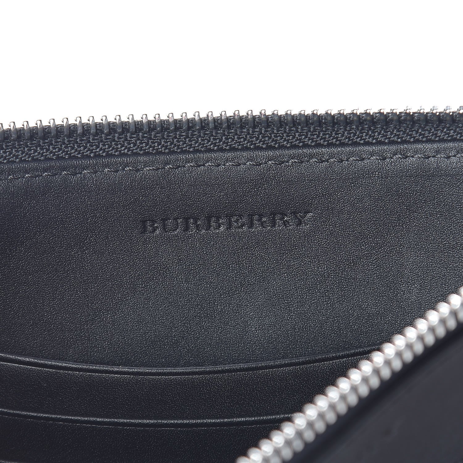 Burberry Mega Check Peyton Crossbody Clutch Bag Black 6 of 11