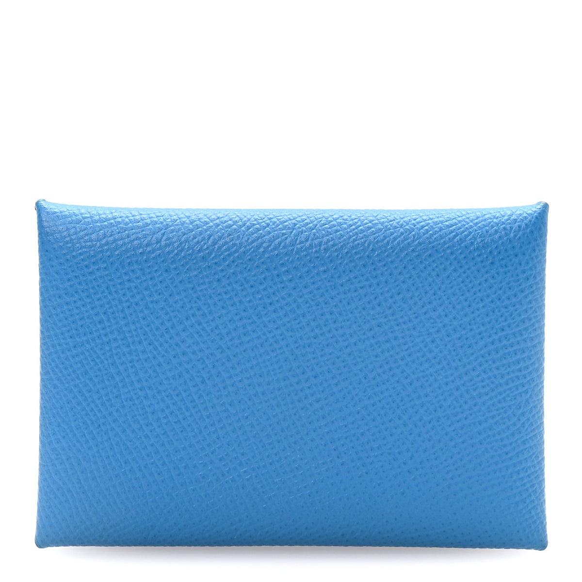 Hermes Epsom Calvi Card Case Bleu Zanzibar 1 of 8