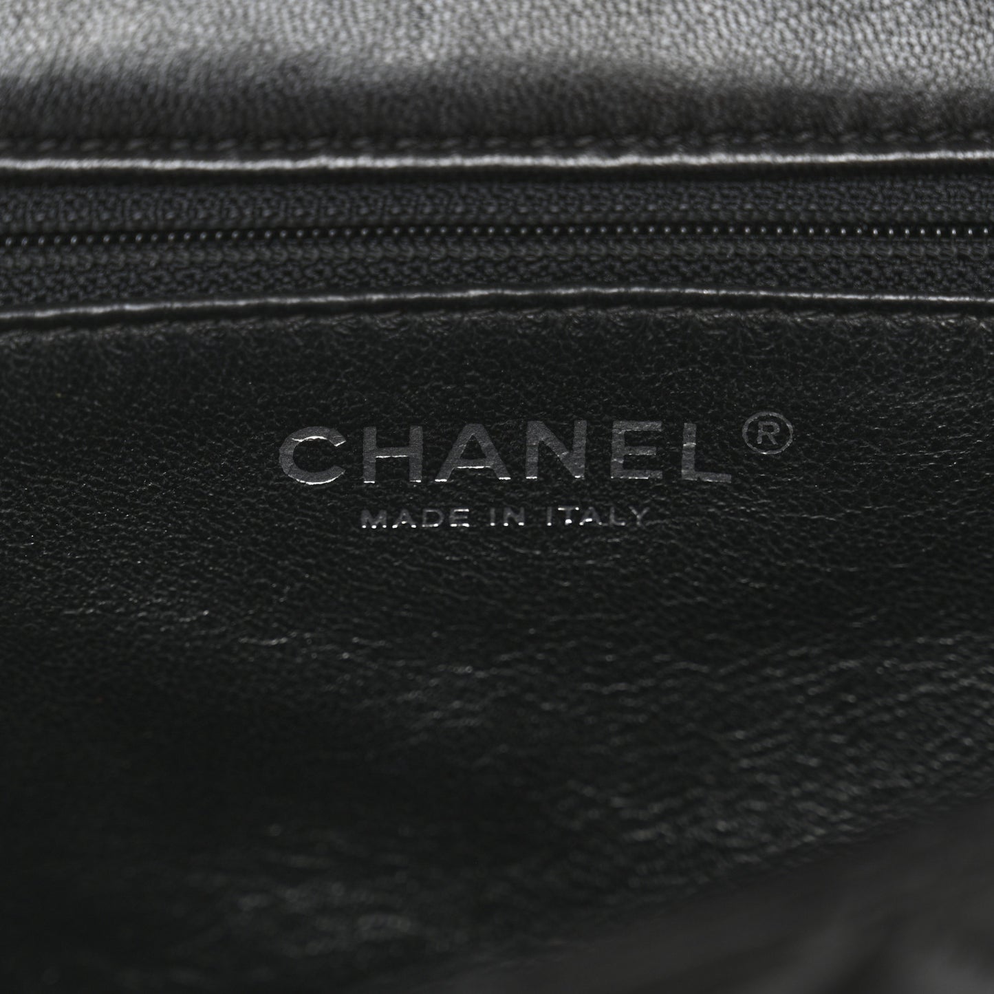 Lambskin Classic Twist Mini Rectangular Flap Black Burgundy