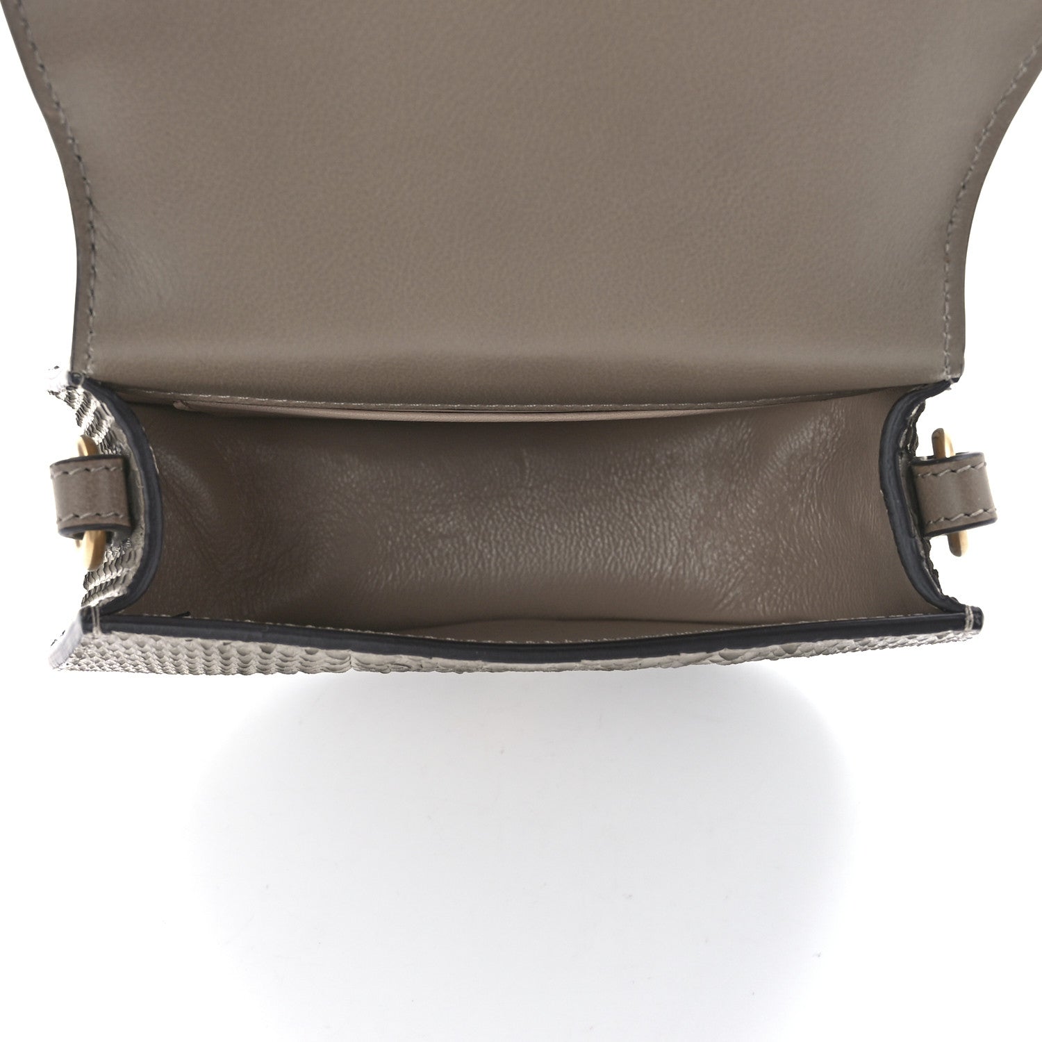 Chloe Python Small Nile Bracelet Bag Motty Grey 5 of 13