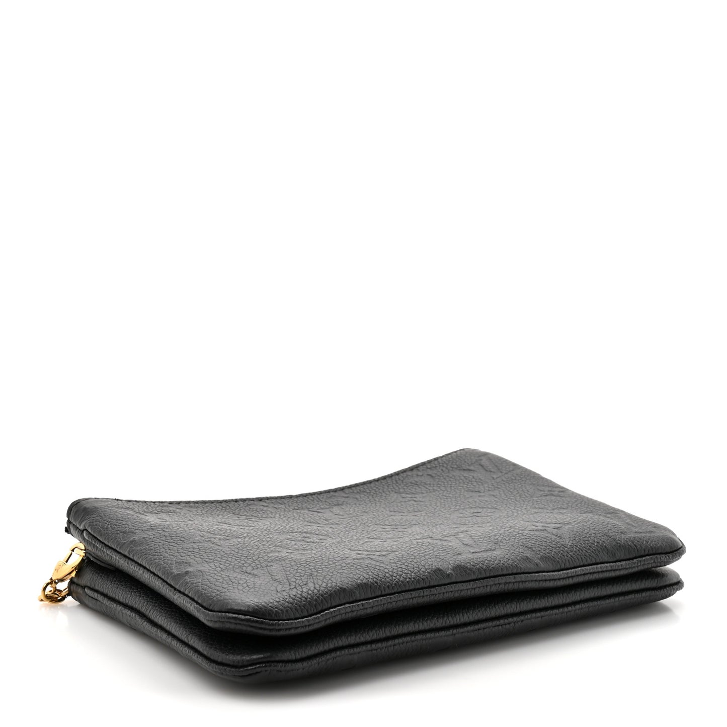 Empreinte Double Zip Pochette Black