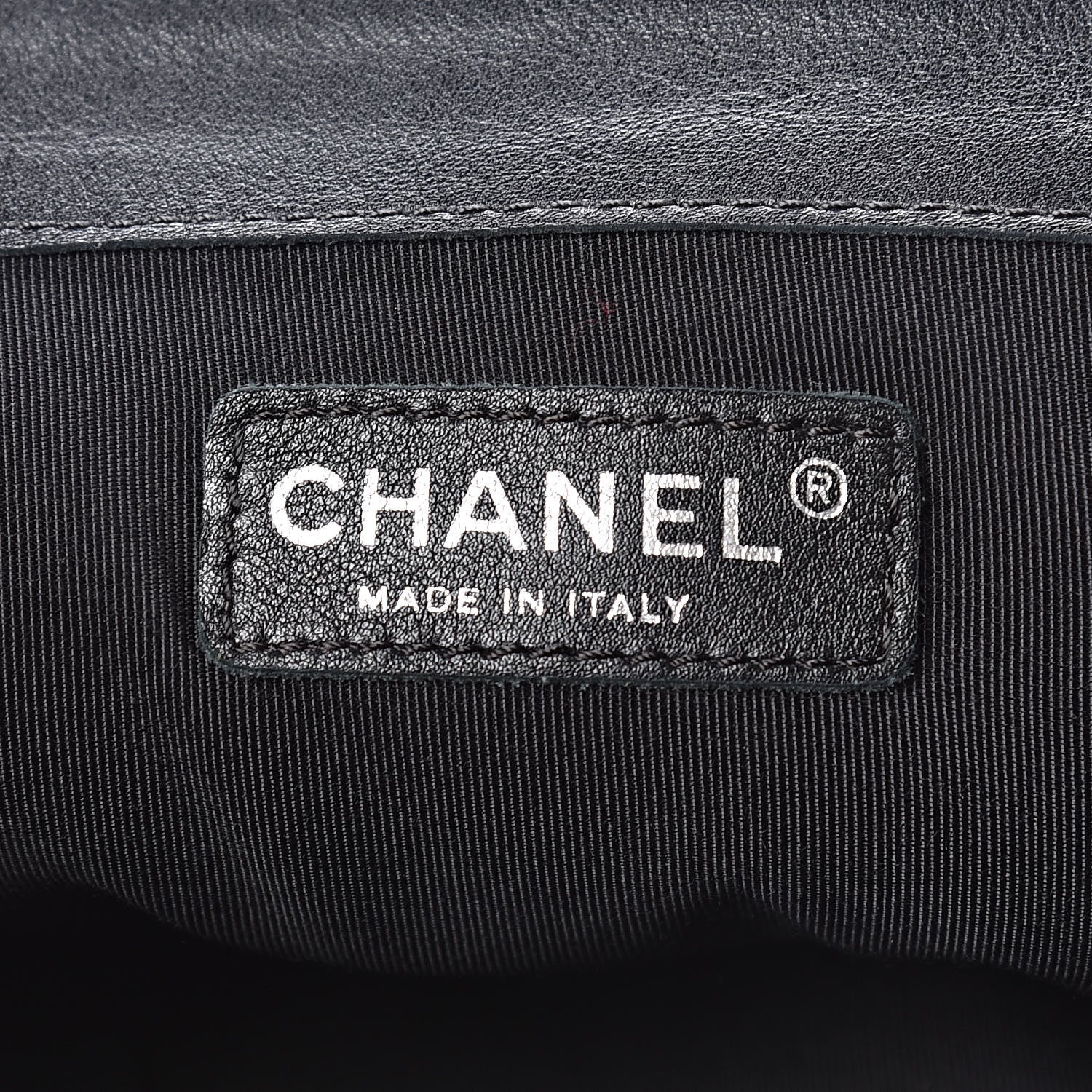 Chanel Calfskin Enchained XL Boy Flap Black 6 of 9