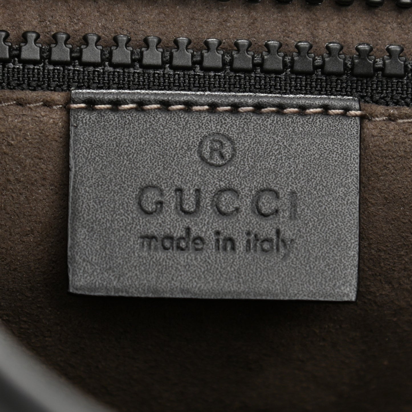 GG Supreme Monogram Single Buckle Flap Messenger Bag Beige Black