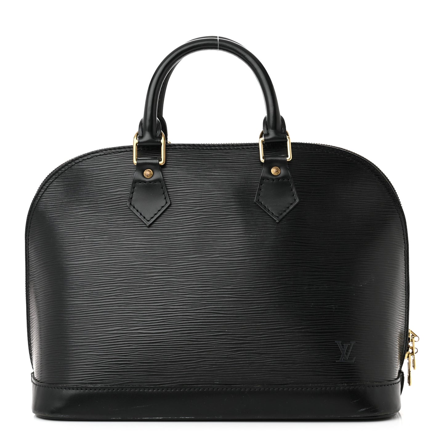 LOUIS VUITTON Epi Alma PM Black