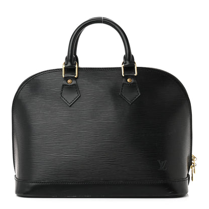 Louis Vuitton LOUIS VUITTON Epi Alma PM Black 1 of 17