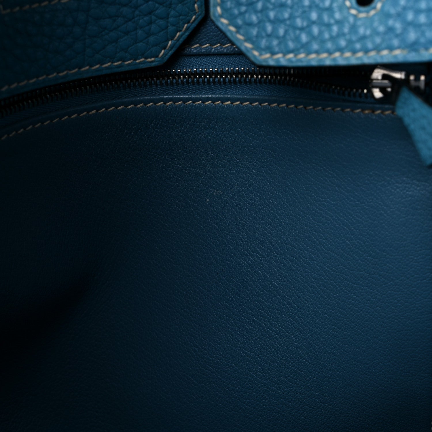 Hermes Togo Birkin 35 Blue Jean 13 of 18