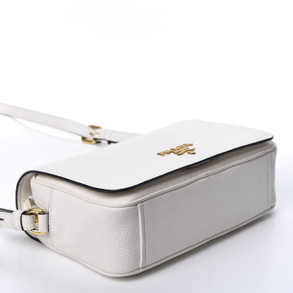 Prada Vitello Phenix Flap Crossbody White 3 of 8