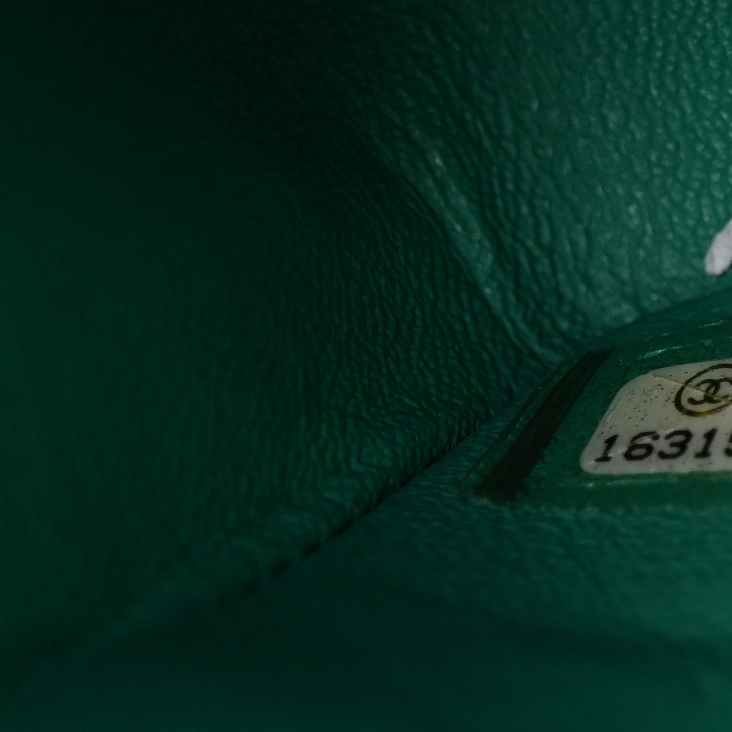 Lambskin Quilted Medium Double Flap Green