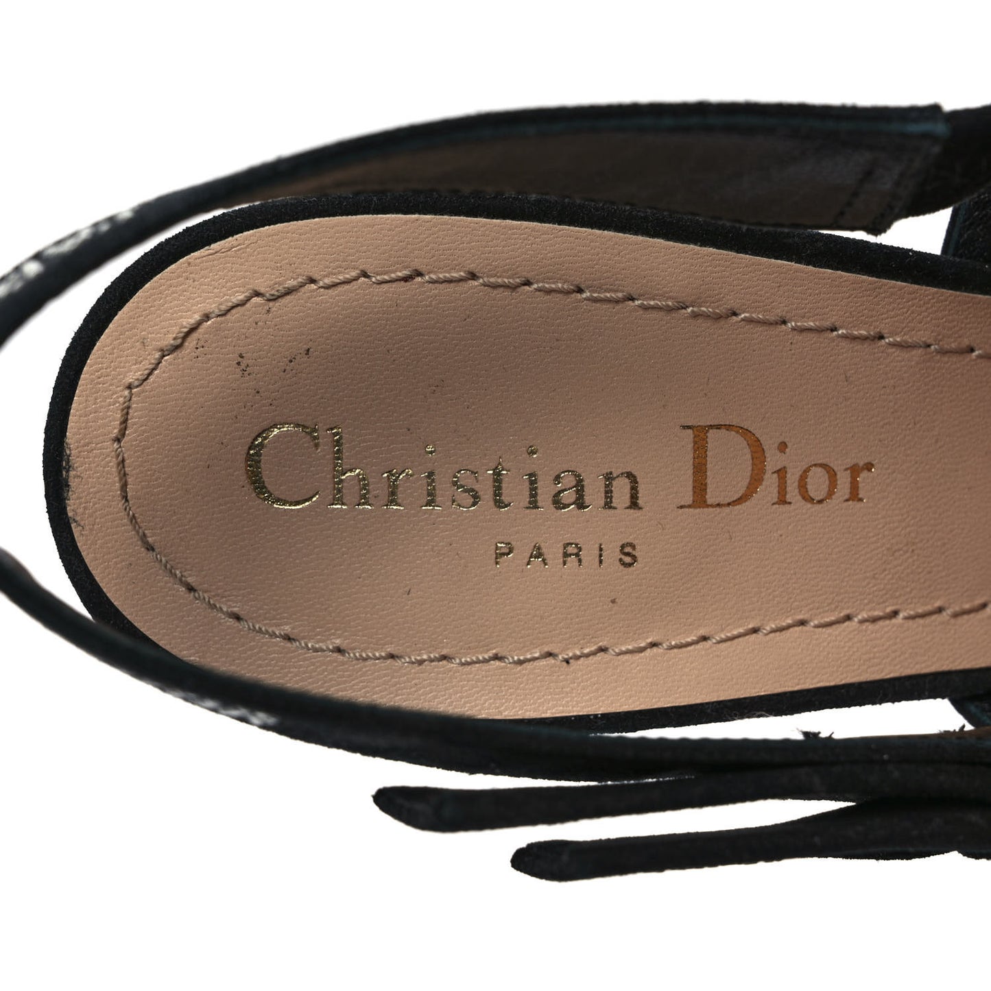 Mesh Plumetis Crystal Ribbon J'Adior Slingback 100mm Pumps 38.5 Black
