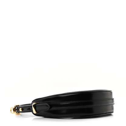 Prada Re-Nylon Spazzolato Mini Arque Shoulder Bag Black 4 of 11