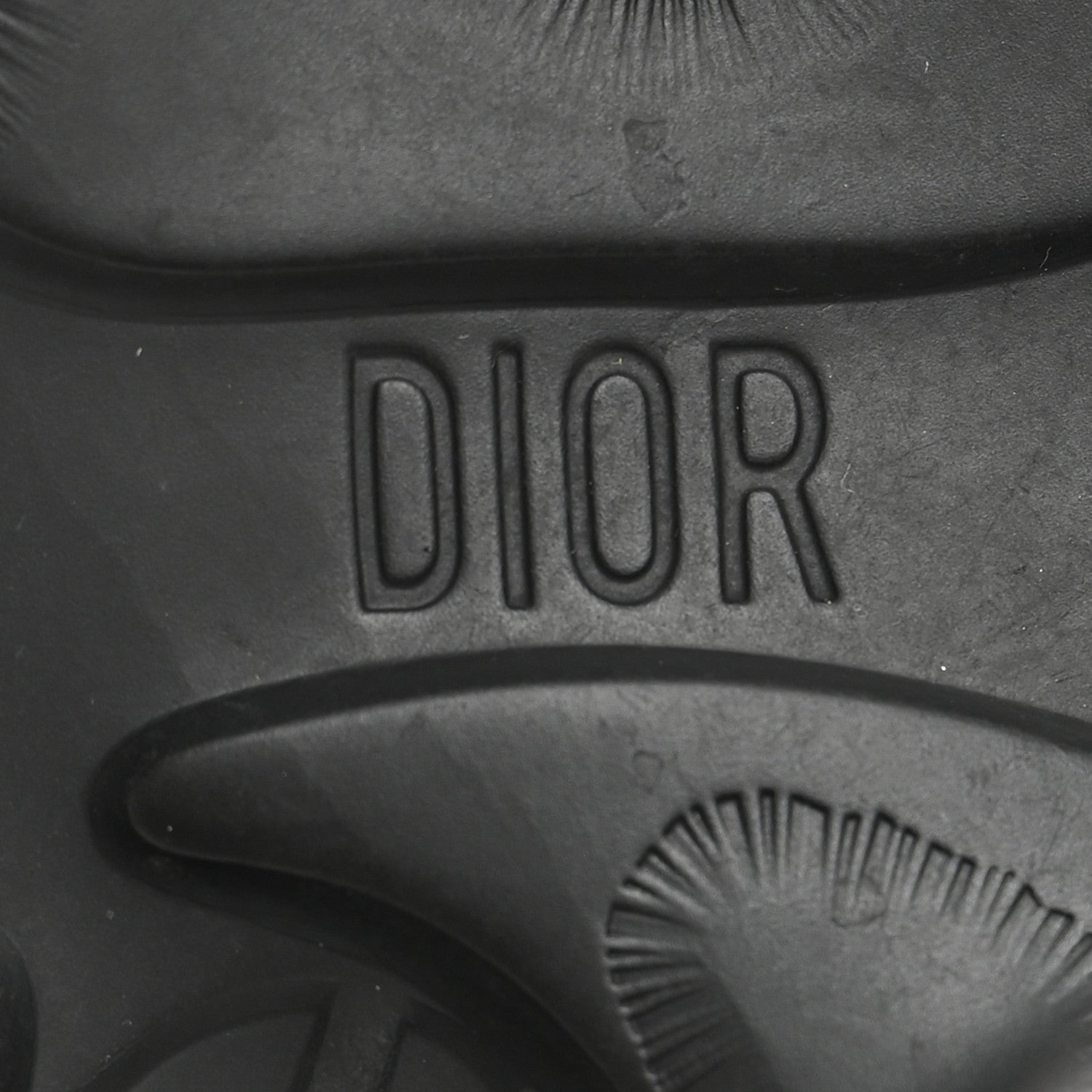 Christian Dior Technical Fabric Nylon Leopard Print Womens D-Wander Sneakers Black 6 of 9