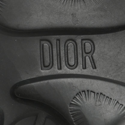 Christian Dior Technical Fabric Nylon Leopard Print Womens D-Wander Sneakers Black 6 of 9