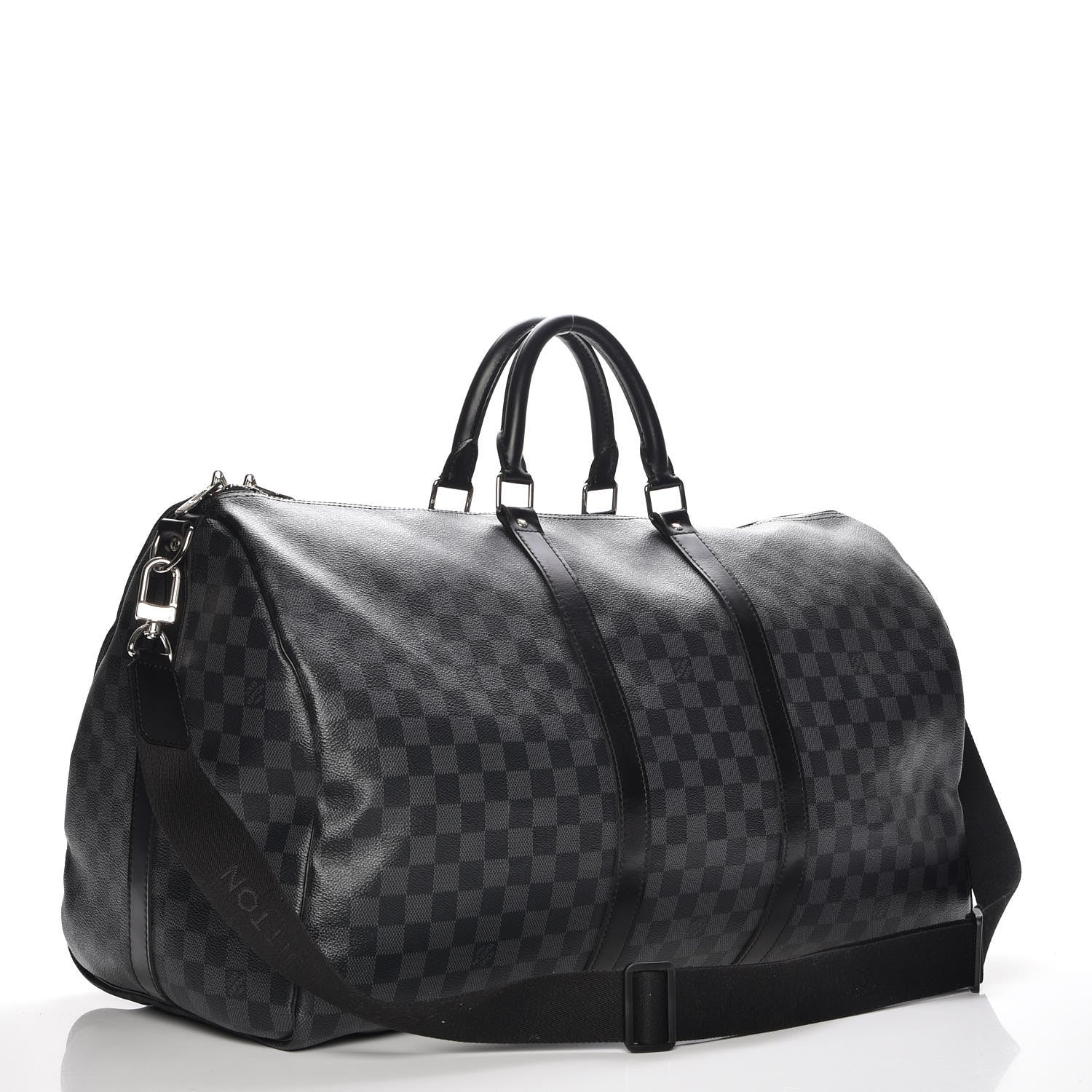 Louis Vuitton Damier Graphite Keepall Bandouliere 55 4 of 8