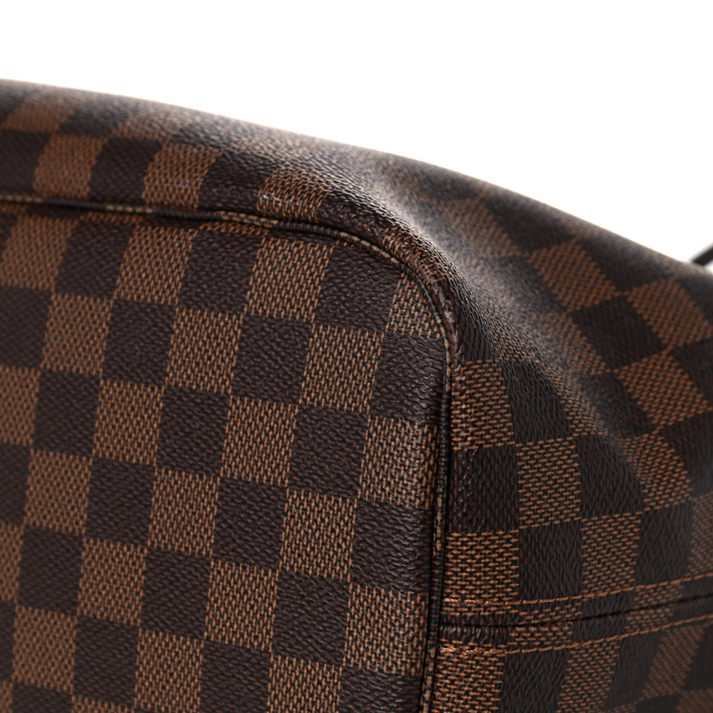 Damier Ebene Neo Neverfull MM Rose Ballerine
