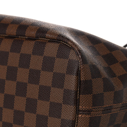 Louis Vuitton Damier Ebene Neo Neverfull MM Rose Ballerine 9 of 11