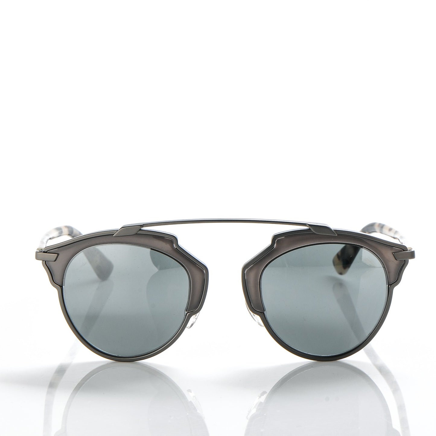 So Real Sunglasses Ruthenium Light Havana