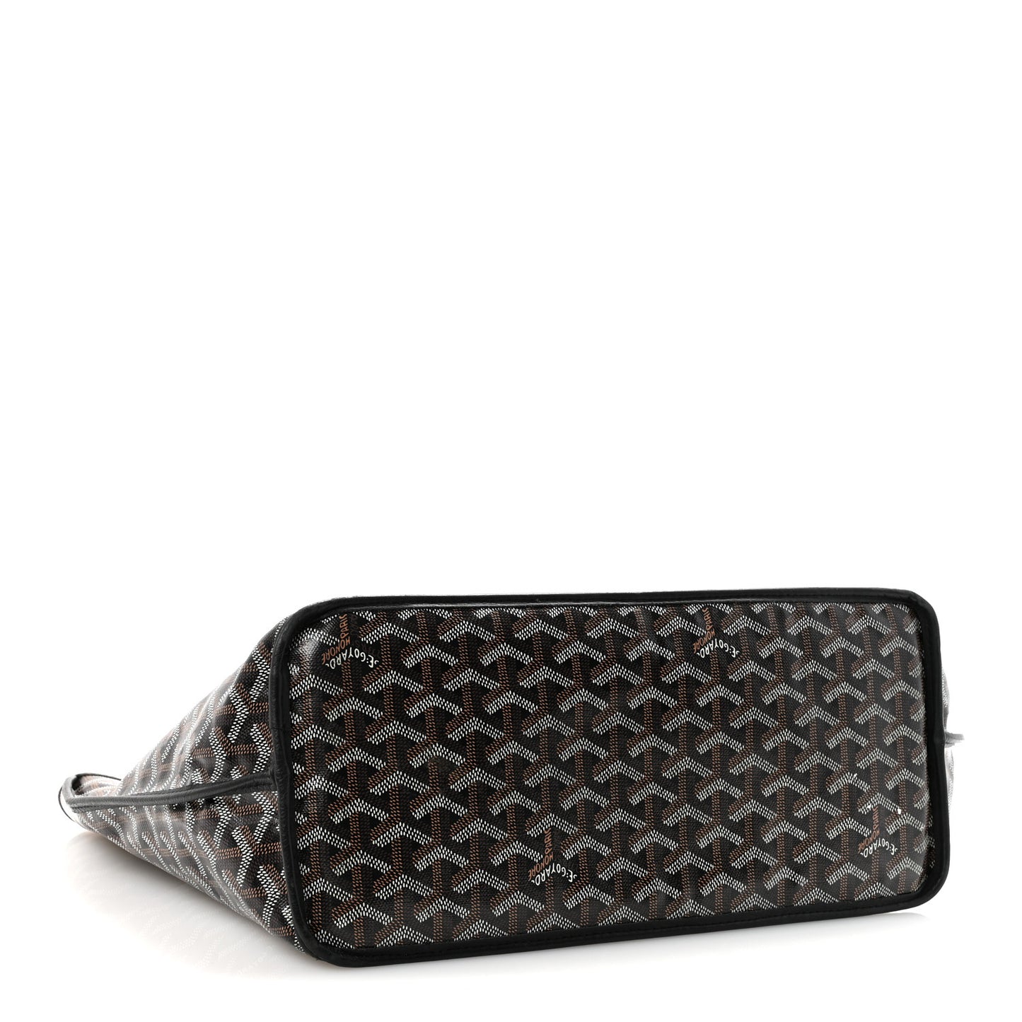 Goyardine Reversible Anjou PM Black