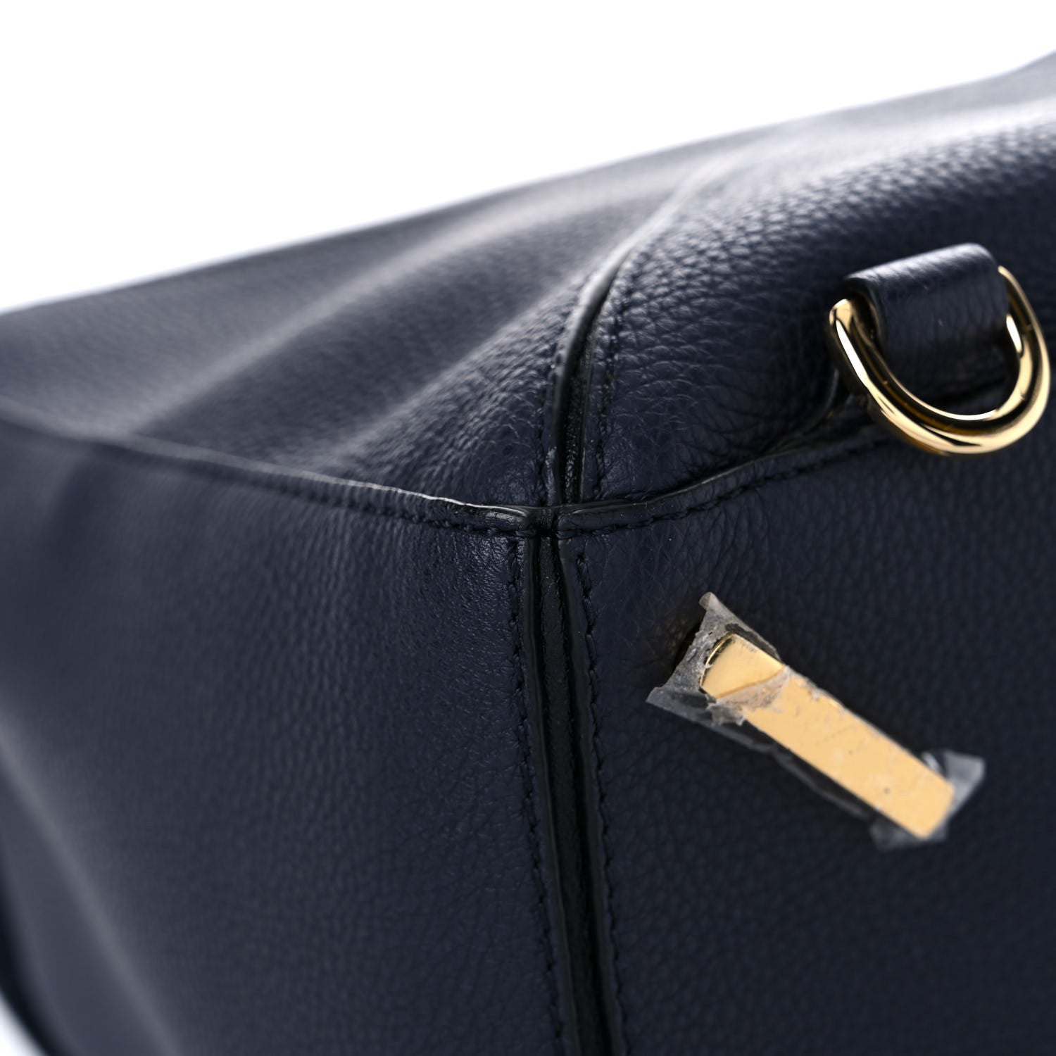 Loewe Calfskin Medium Puzzle Bag Midnight Blue Black 10 of 13