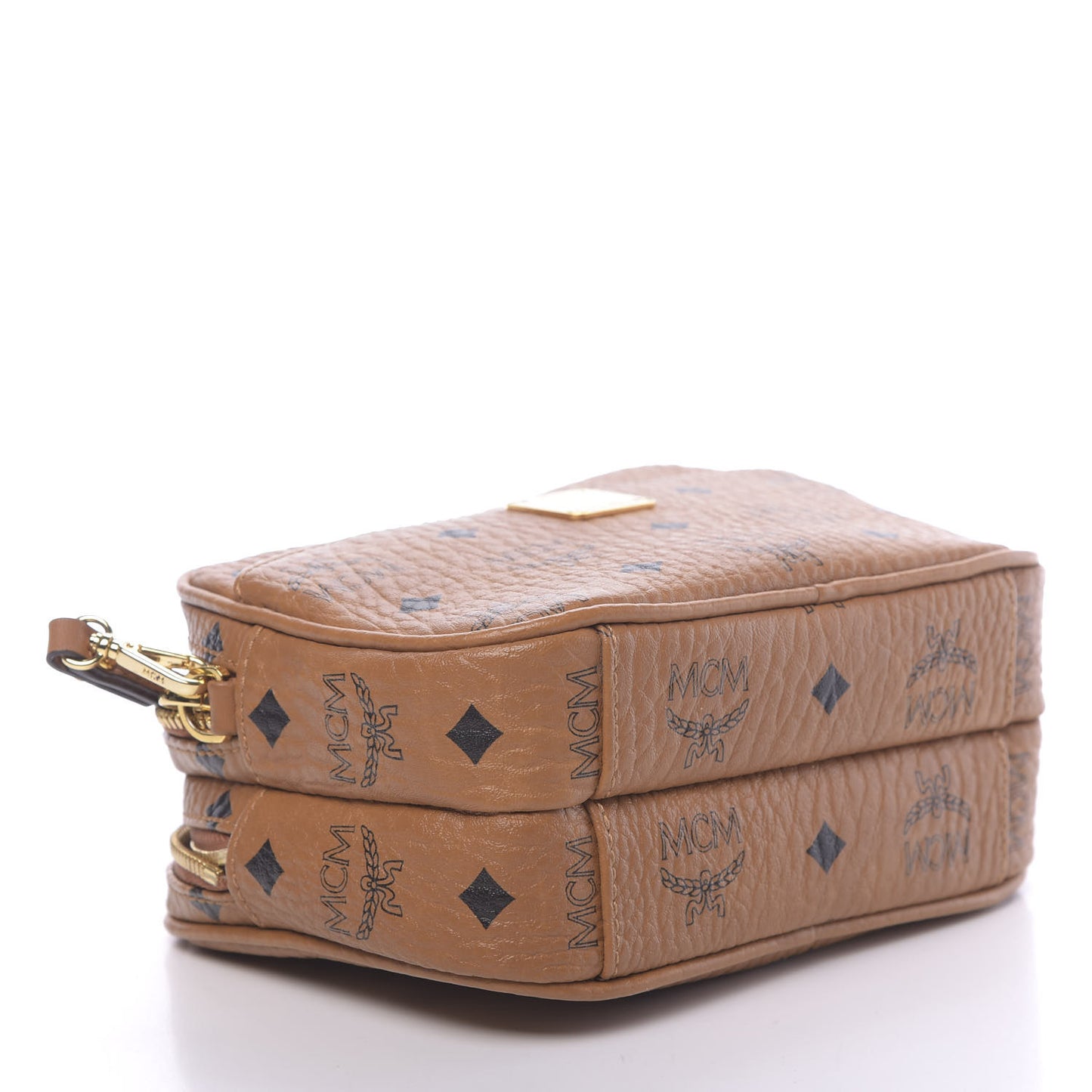 Visetos Camera Crossbody Bag Cognac