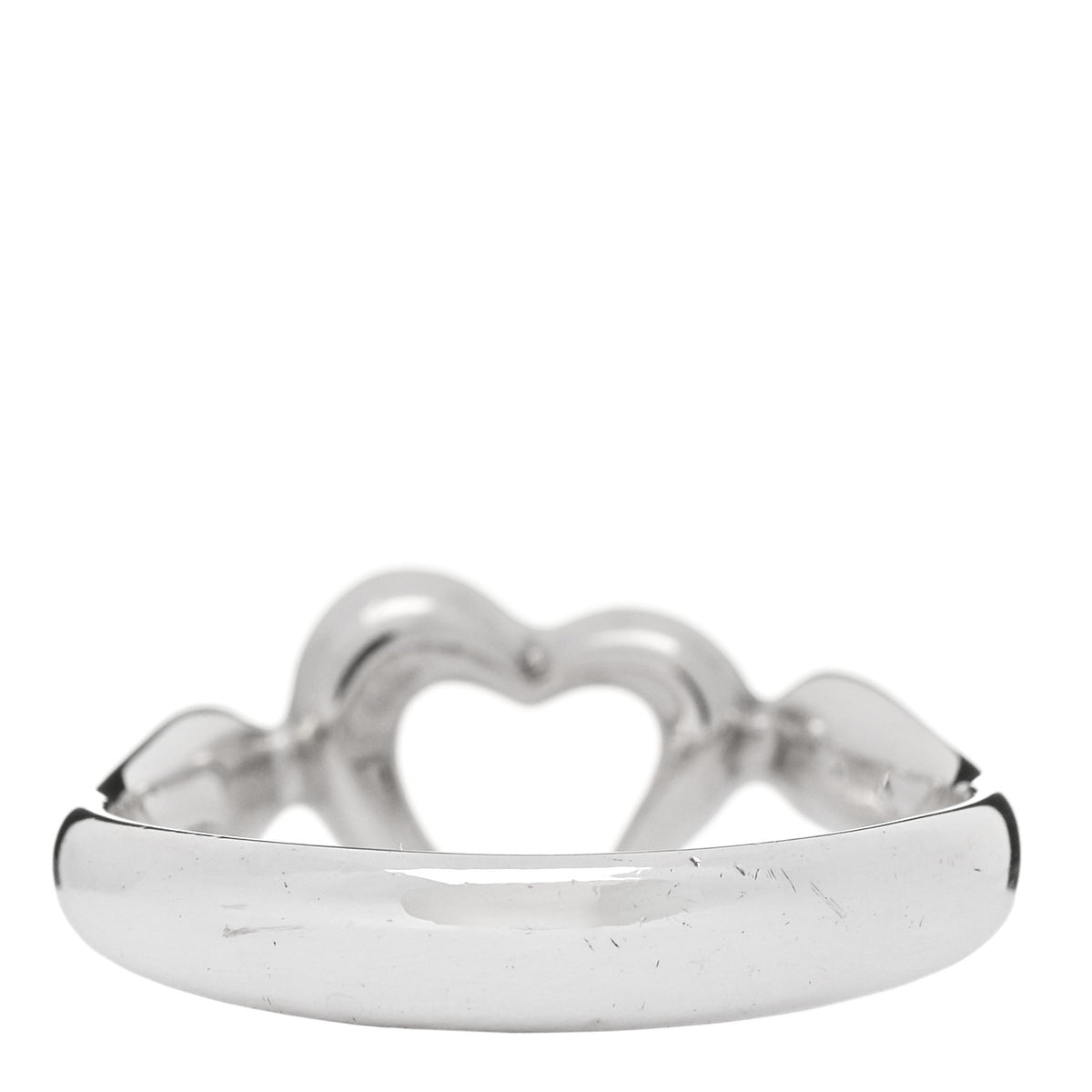 Sterling Silver Elsa Peretti Open Heart Ring 50 5.25