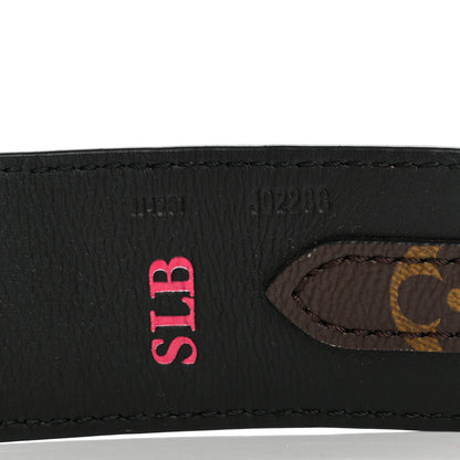 Louis Vuitton Monogram Bandouliere Shoulder Strap Black 5 of 6