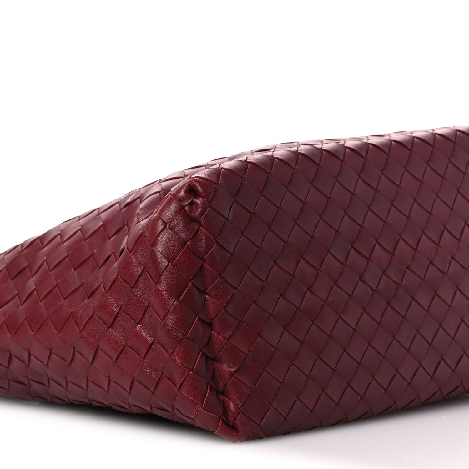 Bottega Veneta Nappa Intrecciato Medium Garda Bag Dark Red 9 of 13