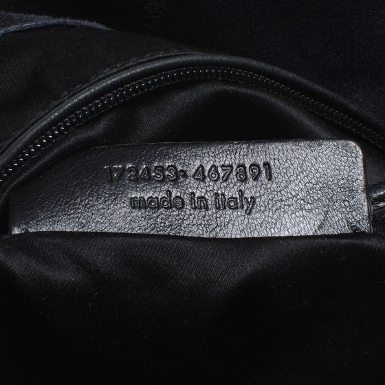 Saint Laurent Patent Medium Downtown Navy 7 of 7