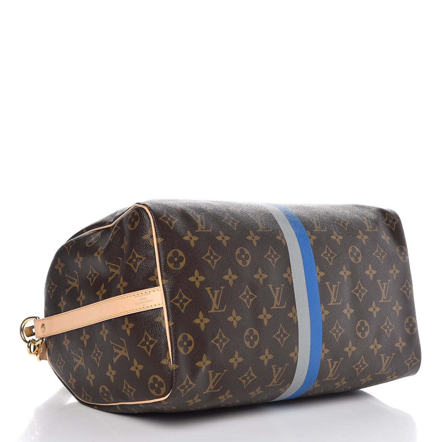 Monogram My LV Heritage Speedy Bandouliere 35 Gris Blue De France