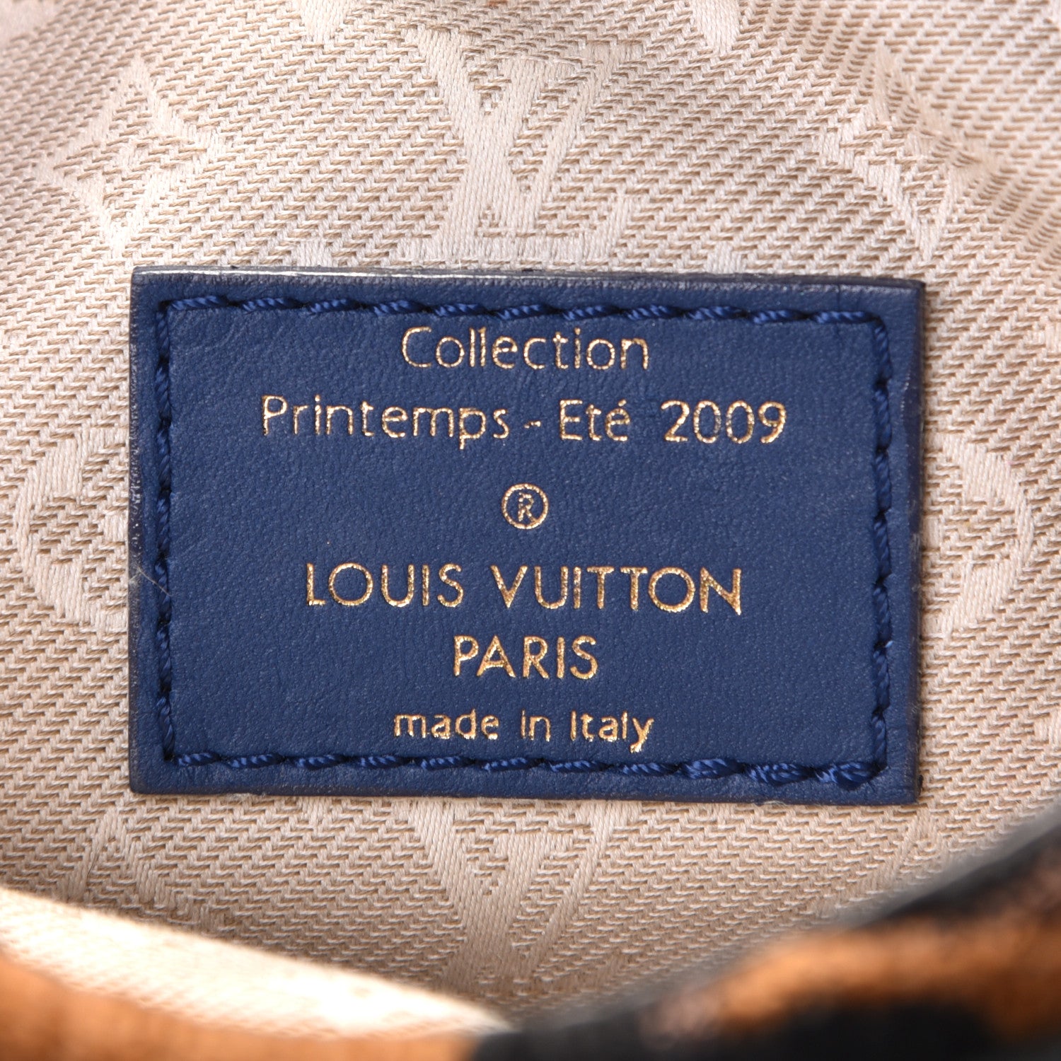 Louis Vuitton Supple Calfskin Savane Flight Blue 6 of 6
