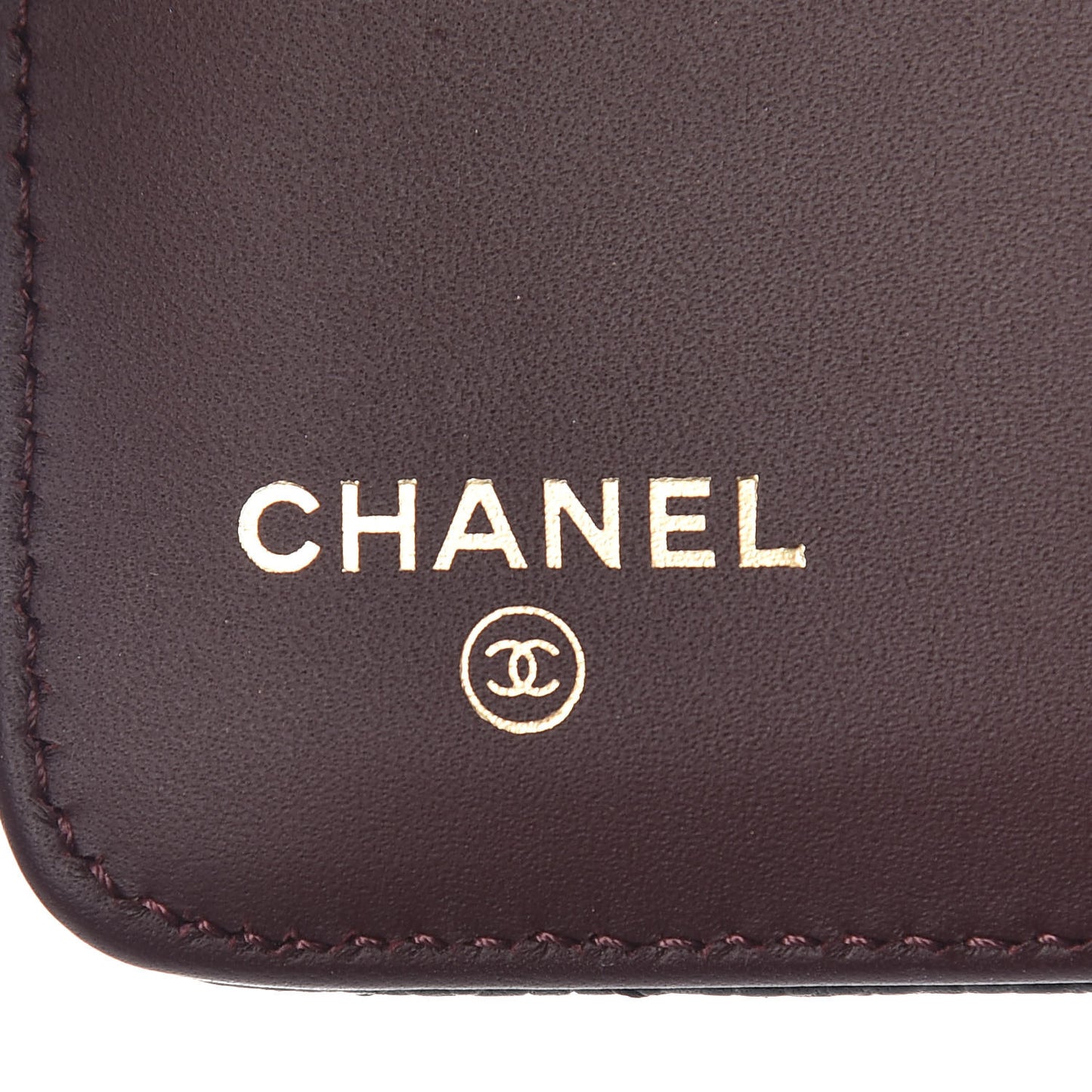 Caviar Quilted Zipped Pocket Wallet Black