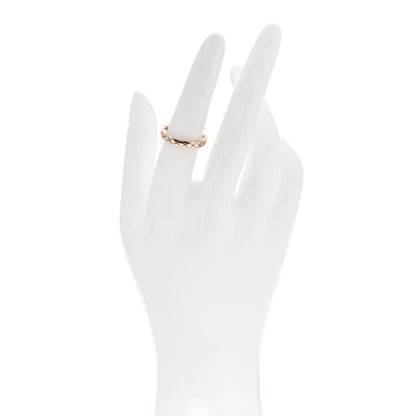 Chanel 18K Beige Gold Mini Coco Crush Ring 53 6.25 2 of 4