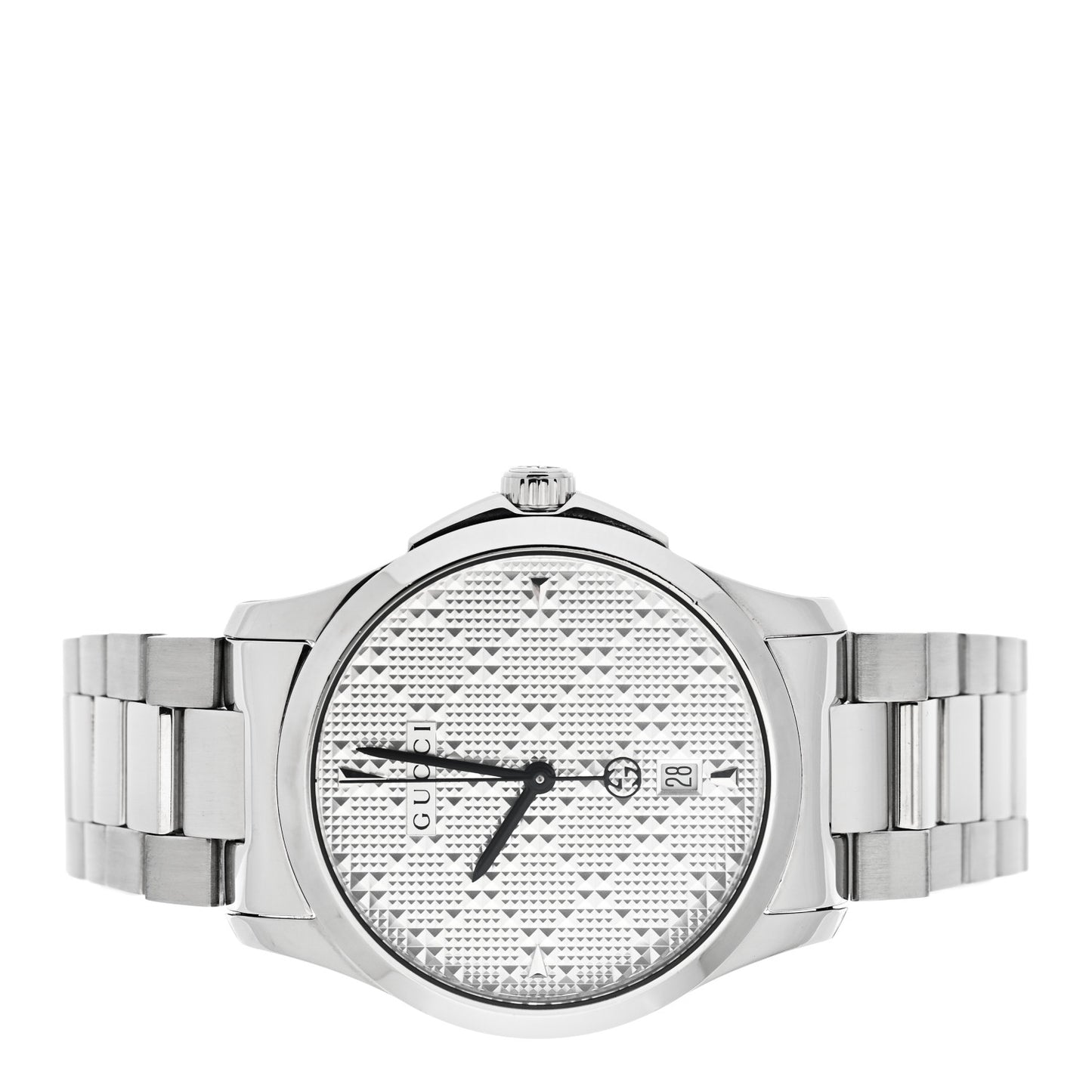 Stainless Steel 38mm G-Timeless Diamante Quartz Watch