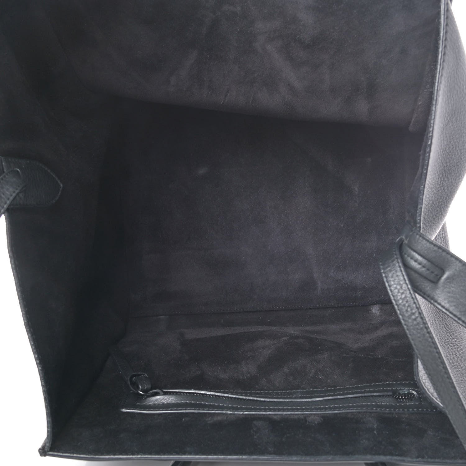 Celine Supple Calfskin Medium Phantom Luggage Black 4 of 7