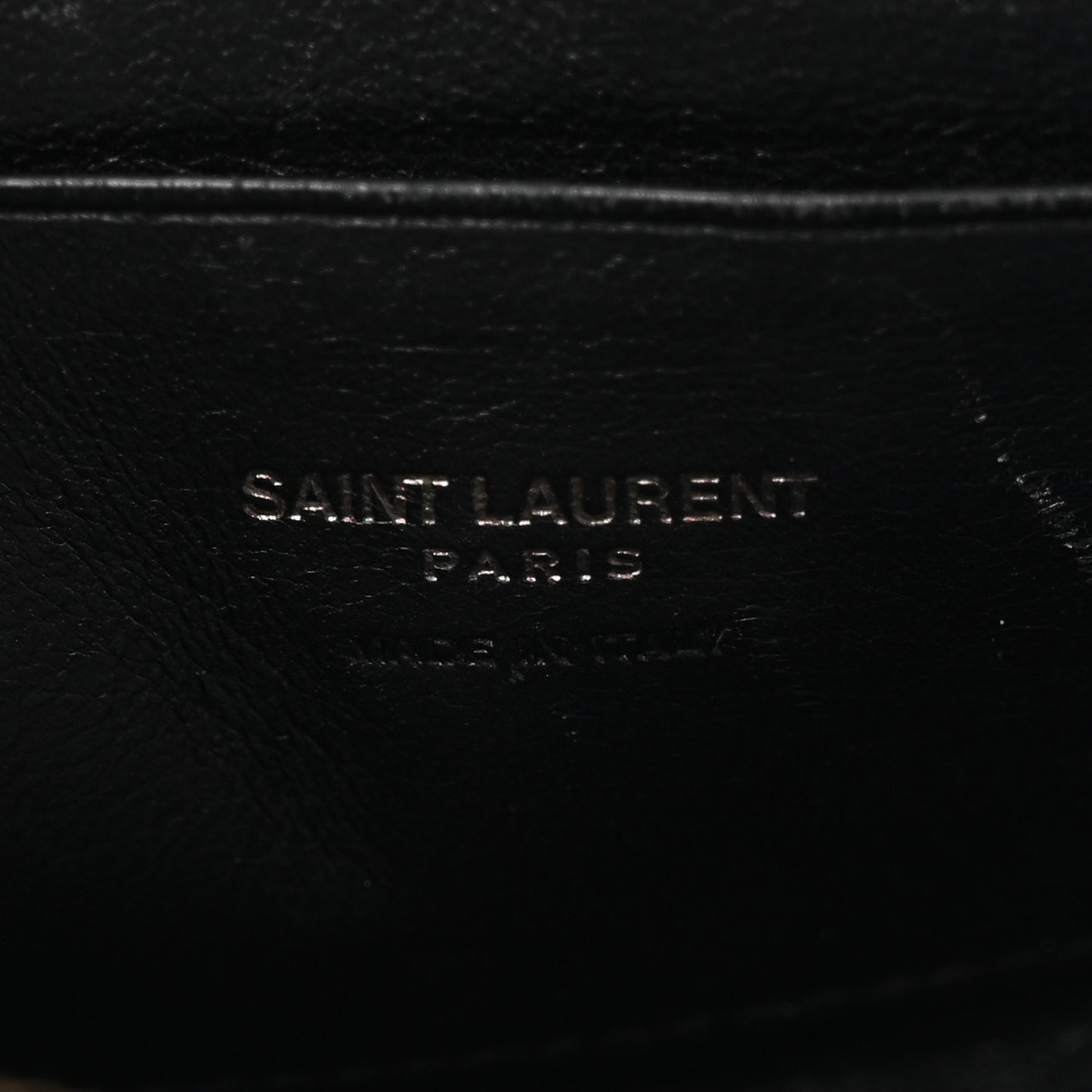Grain De Poudre Matelasse Monochrome Monogram Mini Lou Camera Bag Black