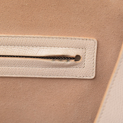 Celine Grained Calfskin Medium Phantom Luggage Cream 9 of 39