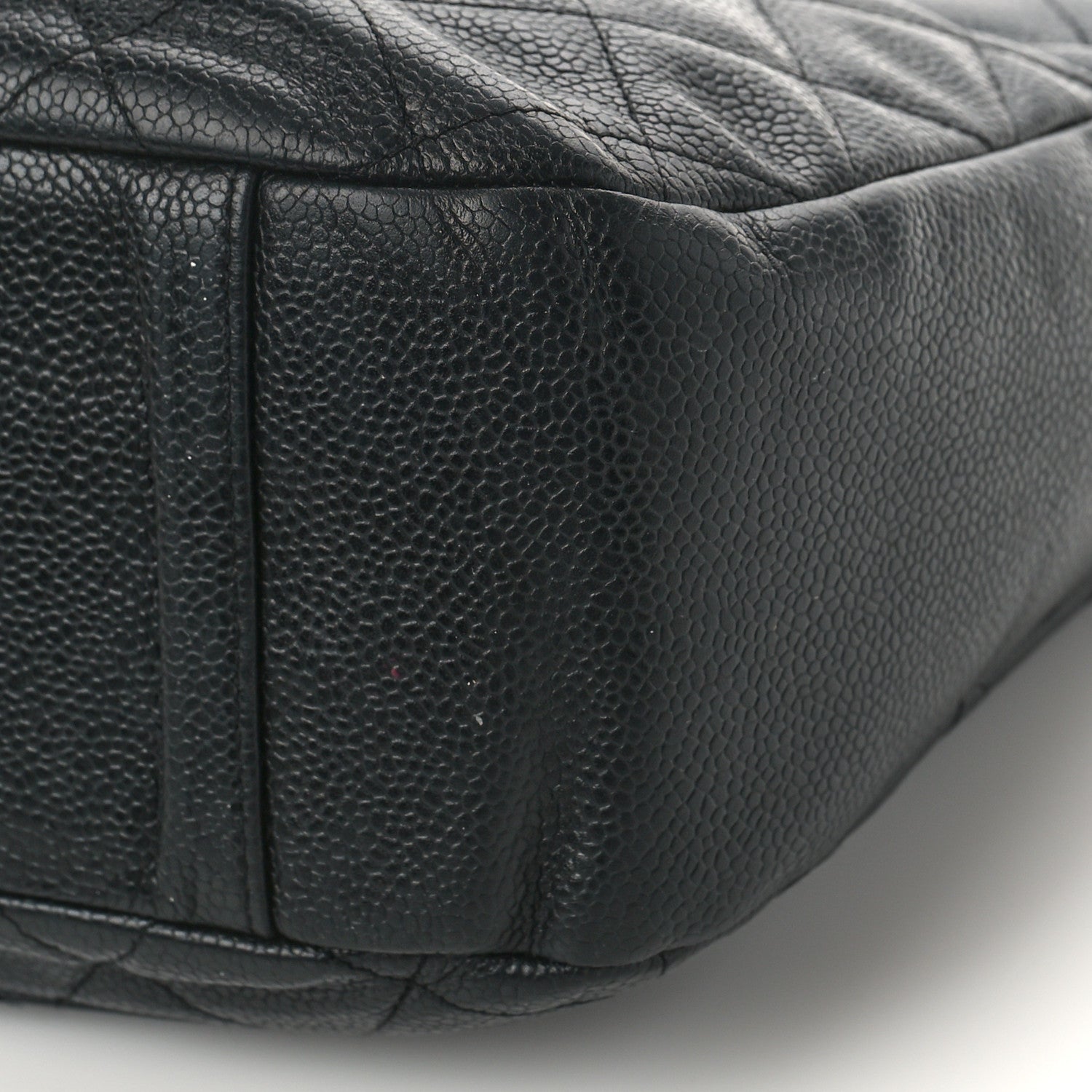 Chanel Caviar Quilted Timeless CC Shoulder Bag Black 9 of 10