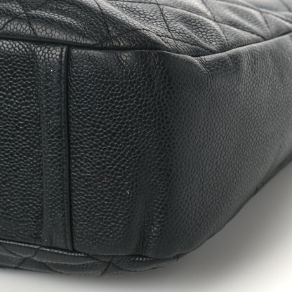 Chanel Caviar Quilted Timeless CC Shoulder Bag Black 9 of 10