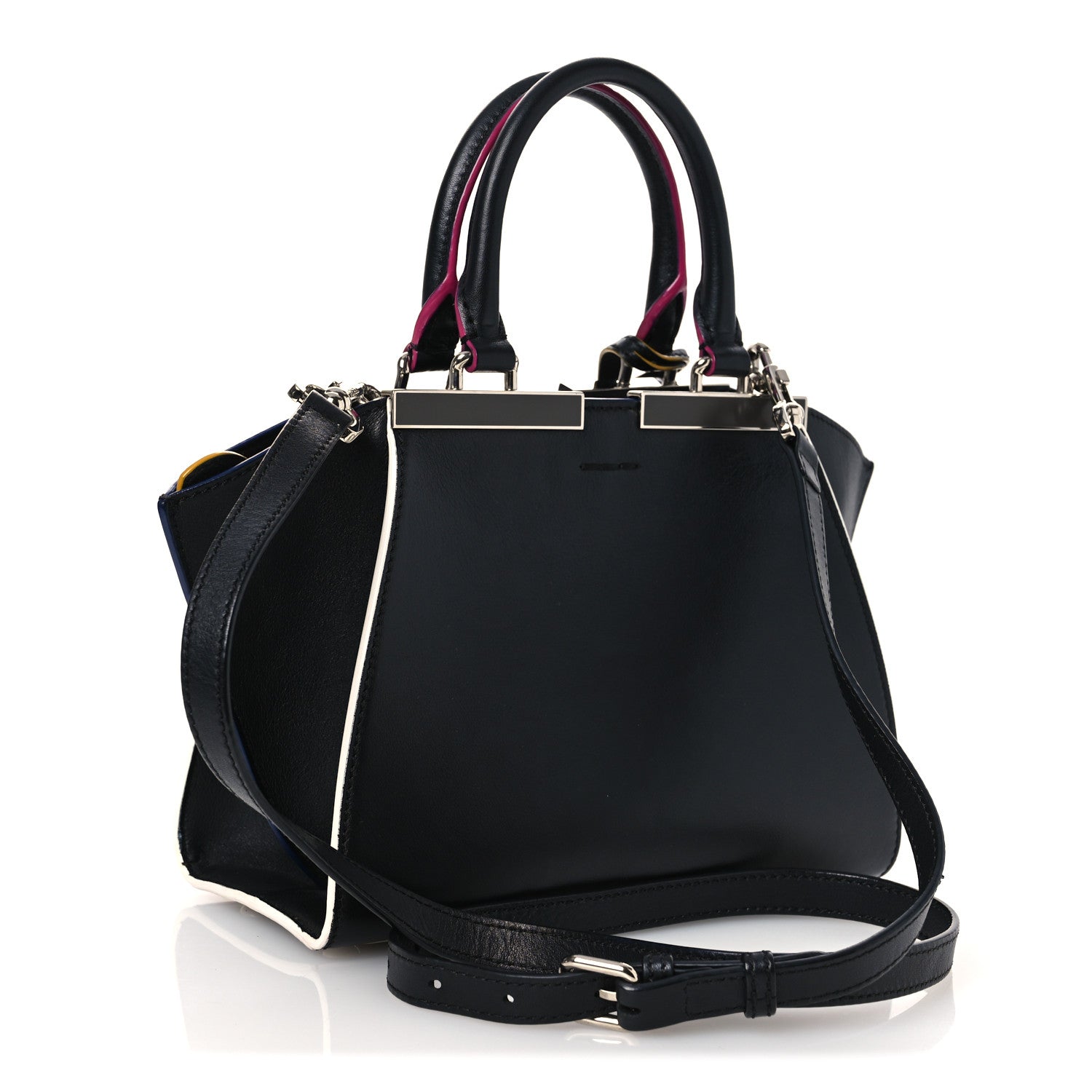 Fendi Vitello Dolce Mini 3Jours Tote Black 1849306 – FASHIONPHILE