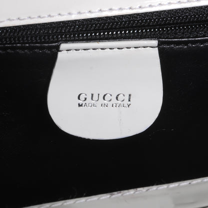 Gucci Patent Small Clutch Bag White 5 of 7