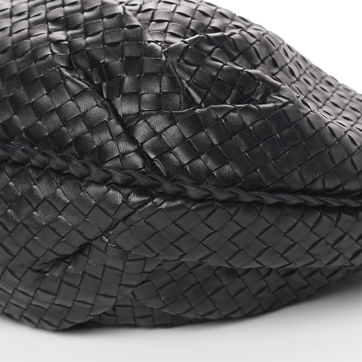 Bottega Veneta Nappa Intrecciato Large Belly Veneta Hobo Black 9 of 9