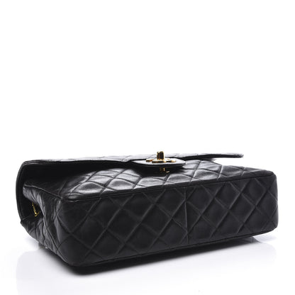 Chanel Lambskin Quilted Medium Single Flap Black 3 of 10