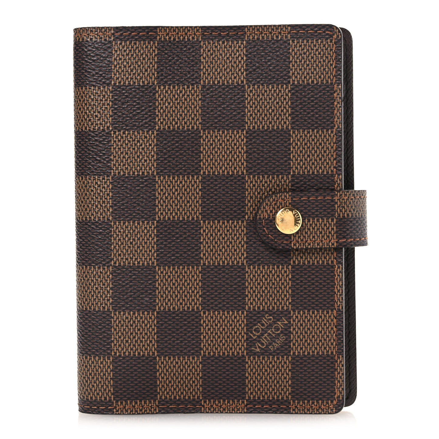 Damier Ebene Small Ring Agenda Cover